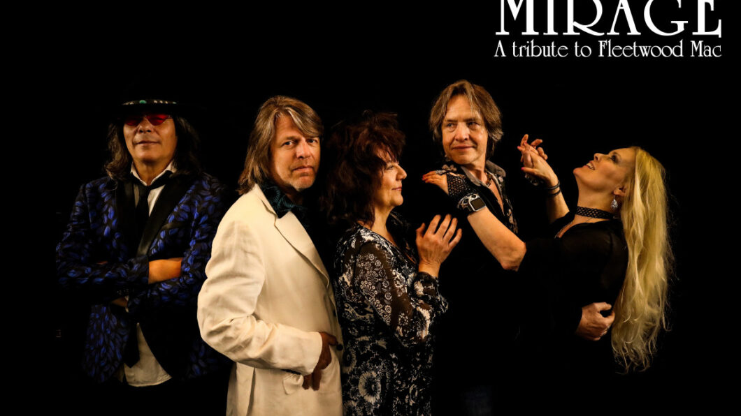 Tribute band Mirage op foto