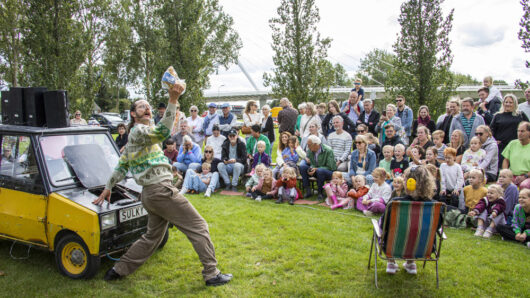 Sulky M1 tijdens Grazende Zwaan